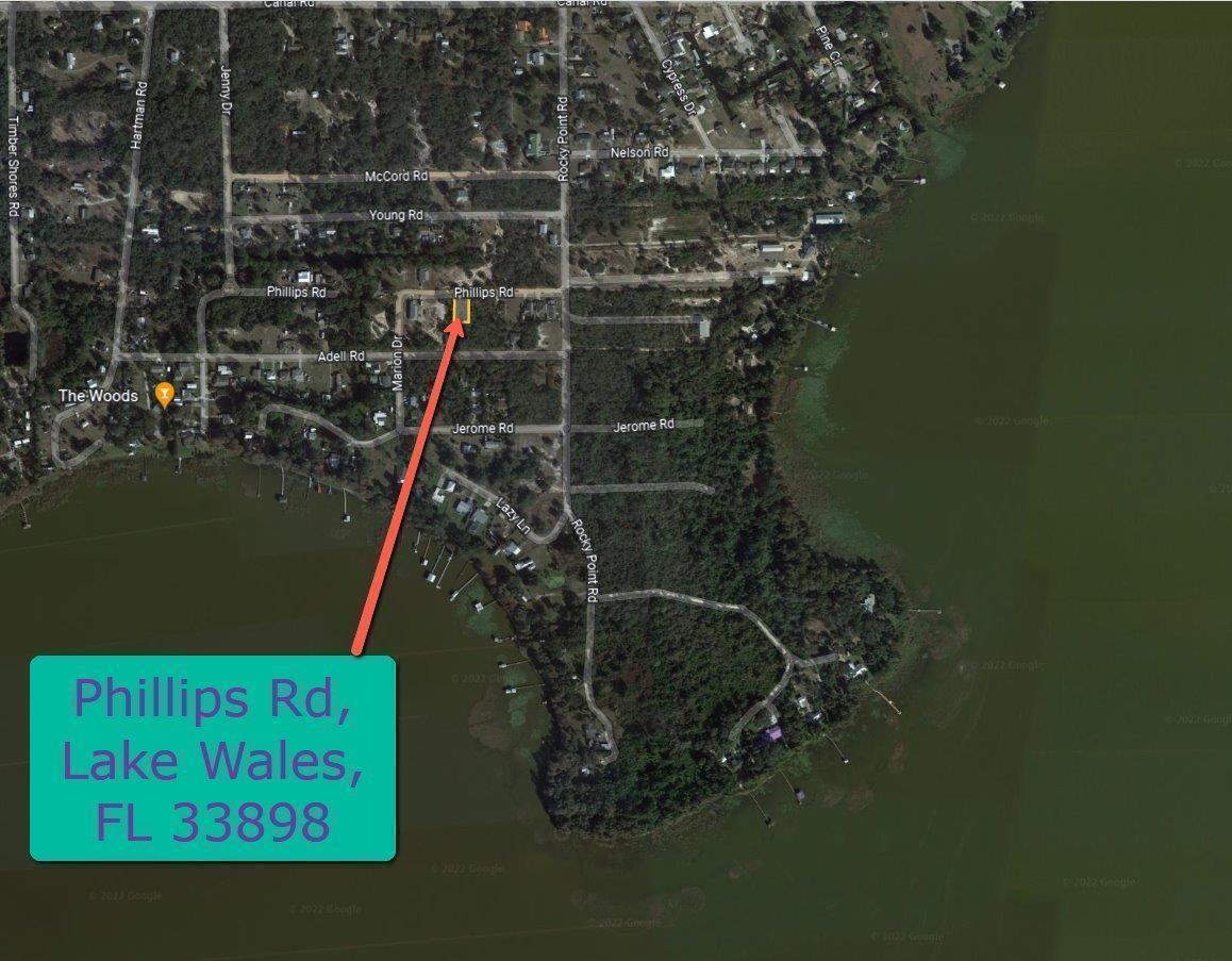 Amazing 7,200 sq ft parcel in Lake Wales Fl. 3 minute walk to Lake Pierce.