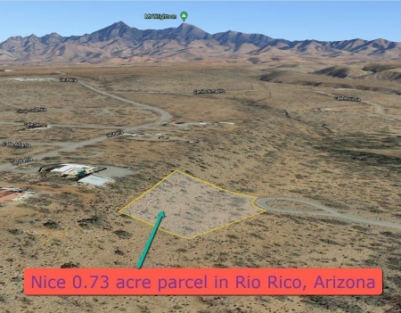 Great 0.75 acre parcel in Rio Rico, AZ