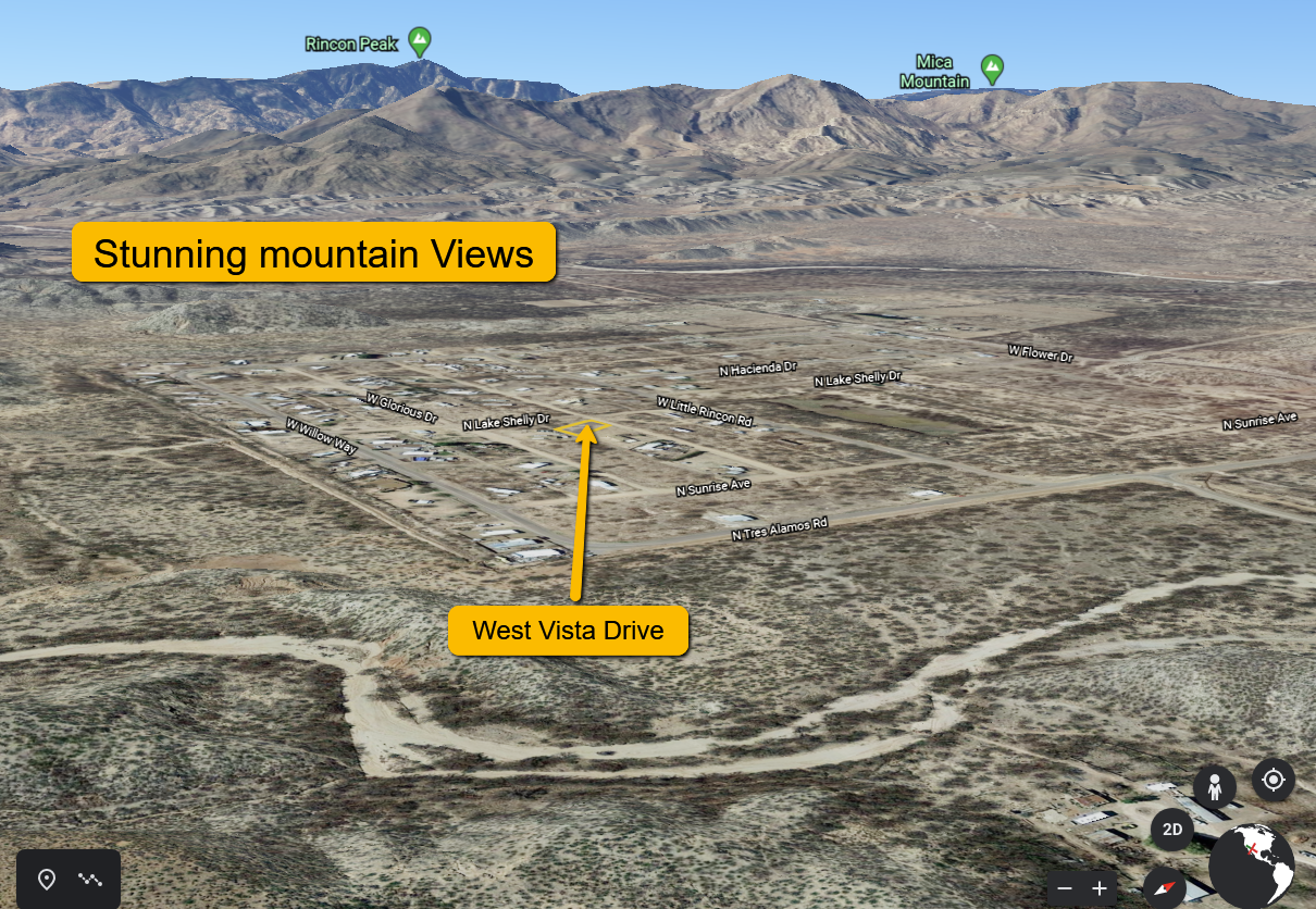 Perfect Benson Mobile Home Lot by Willow Lake in Cochise County