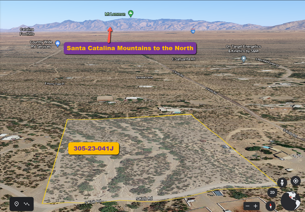 Beautiful Sonoran Desert property with water and amazing 360 degree