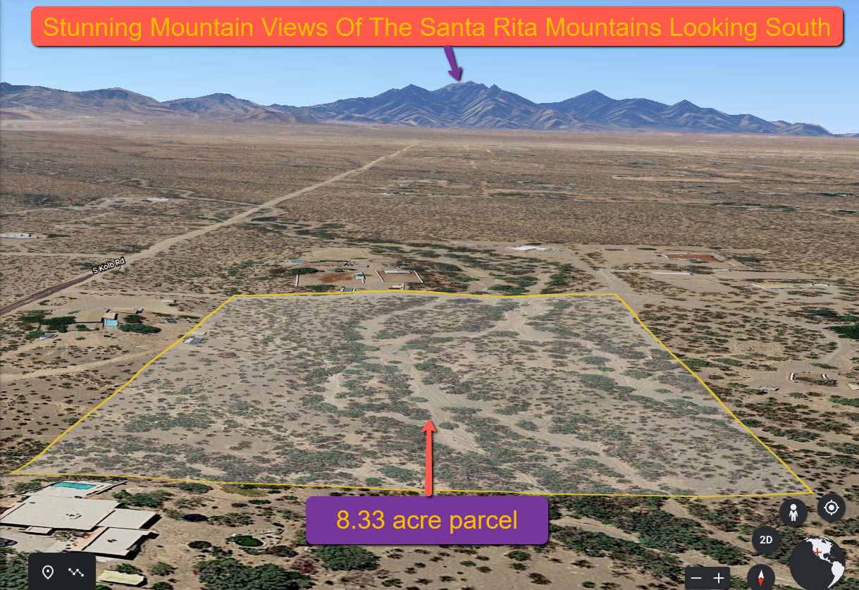 Beautiful Sonoran Desert property with water and amazing 360 degree