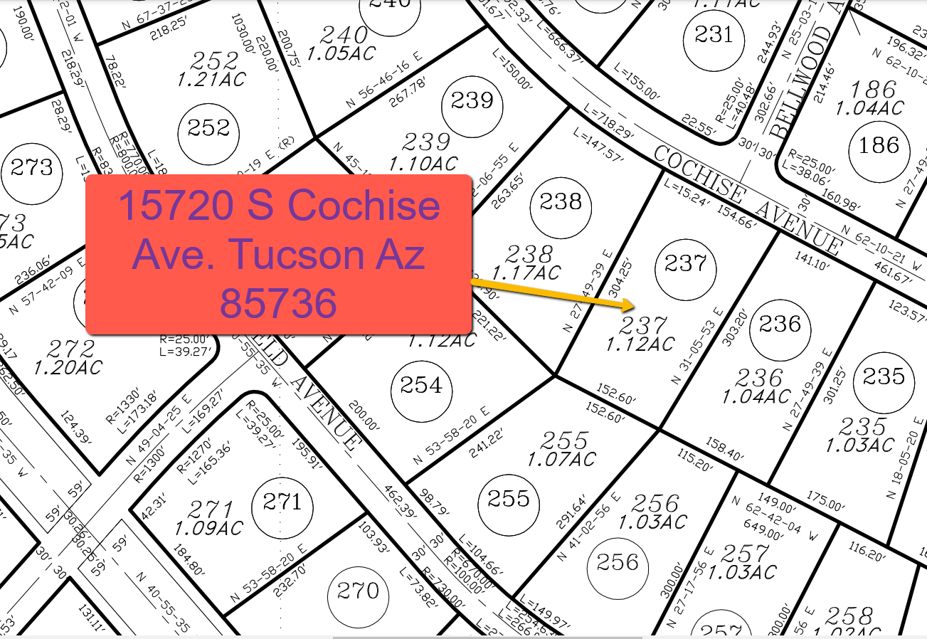 OWN A BEAUTIFUL PIECE OF THE SONORAN DESERT IN DIAMOND BELL RANCH AREA