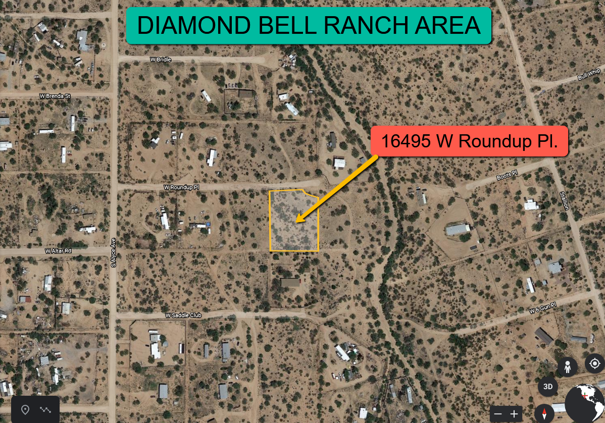 1.10 acre Horse Property with electric and water in Diamond Bell Ranch