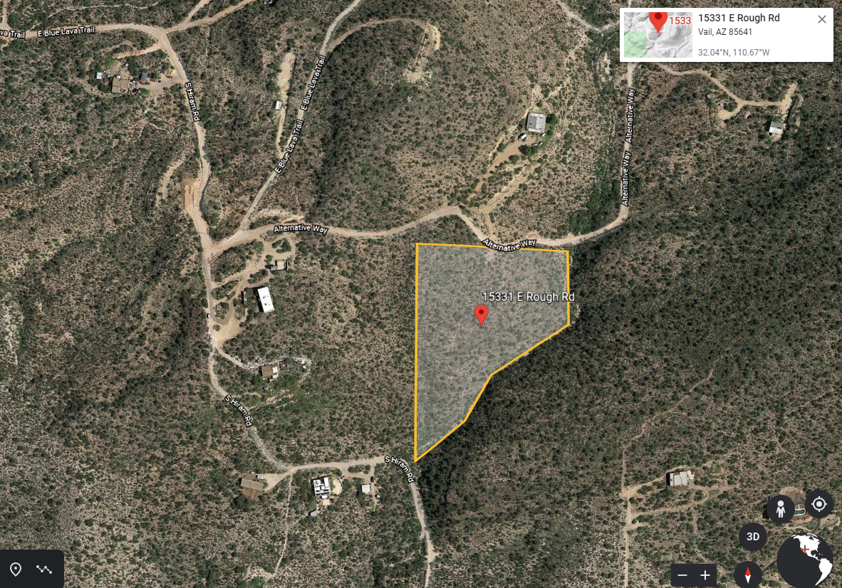 Amazing 5.00 acre lot with 360 degree mountain views in Vail school