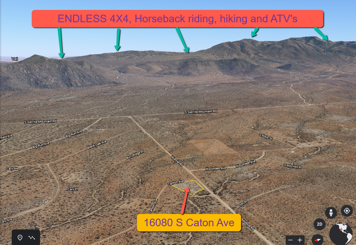 Enjoy this rural desert setting in Diamond Bell Ranch