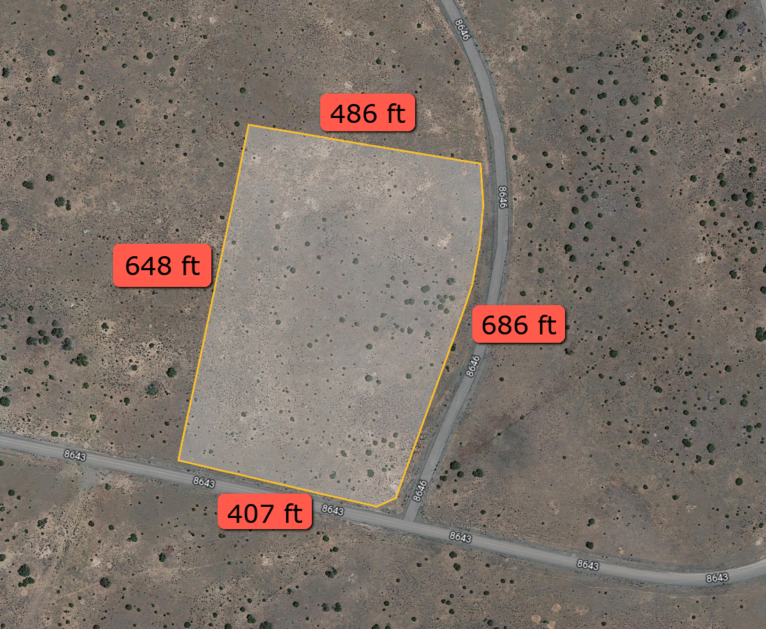 Escape the city life at this great 7.4 acre parcel south of Concho, AZ