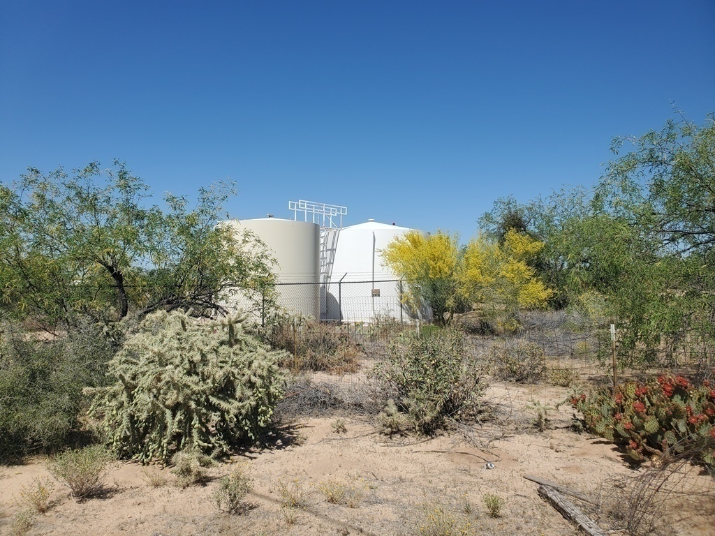 1.12 acre lot with all utilities west of Tucson